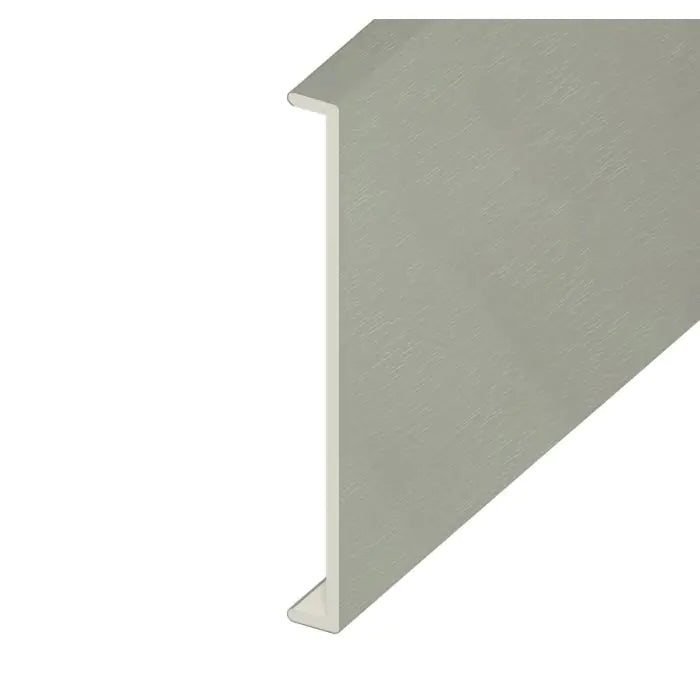 Agate Grey Woodgrain Double Fascia Capping Board - Length 5m x Width 350mm