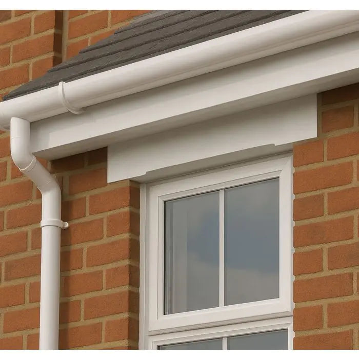 UPVC Fascia Capping Board – White, 5m x 225mm (Standard)