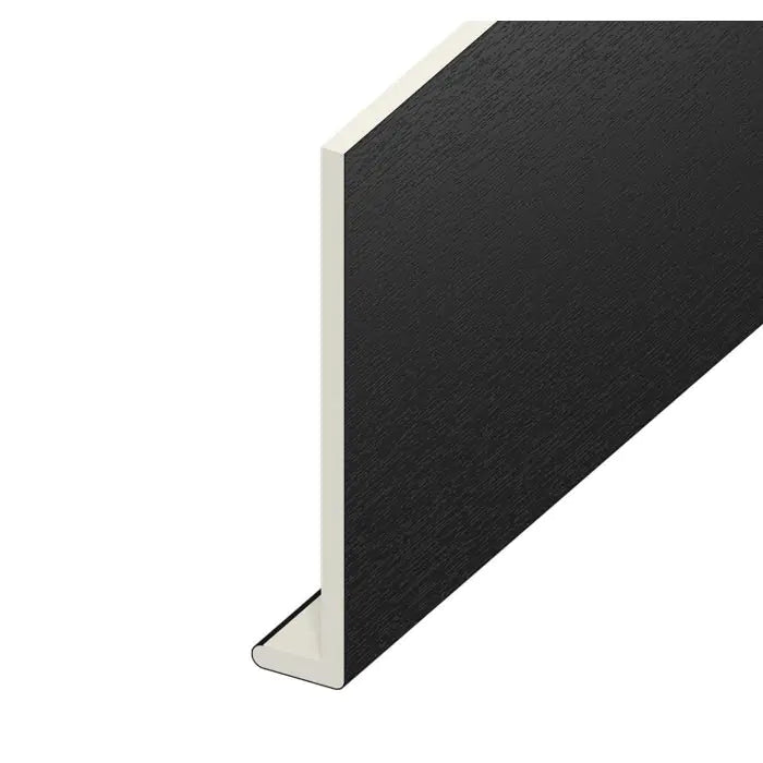 UPVC Fascia Capping Board – Black Ash, 5m x 250mm (Standard)