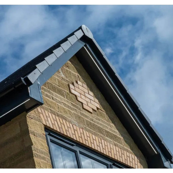 UPVC Fascia Capping Board – Anthracite Grey, 5m x 200mm (Standard)