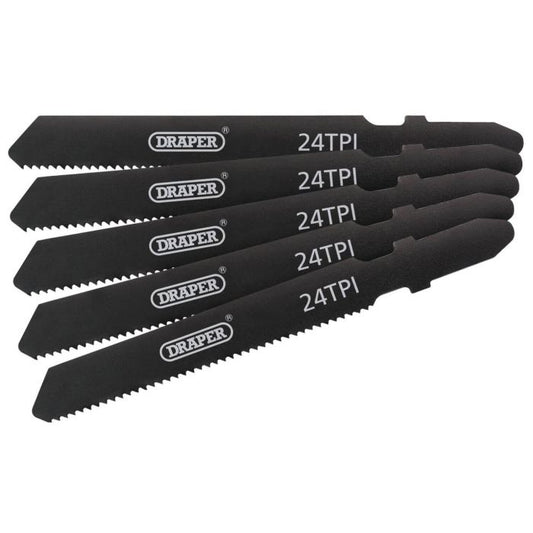 Draper Jigsaw Blade Set 92mm- 5 Pack