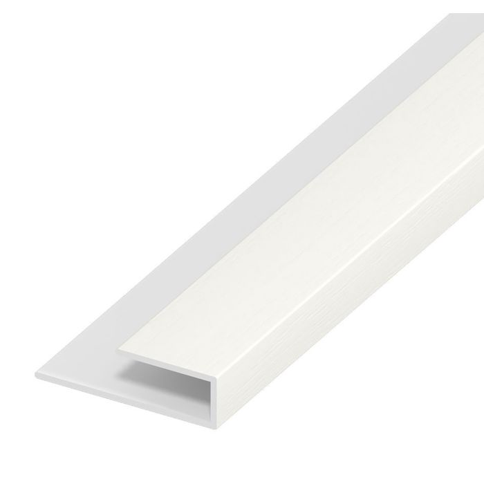 White Ash Woodgrain Board Clip Woodgrain - Length 5m x Width 25mm