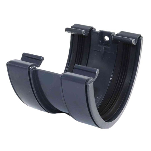 Anthracite Grey Deepflow Guttering Union Bracket - 114mm