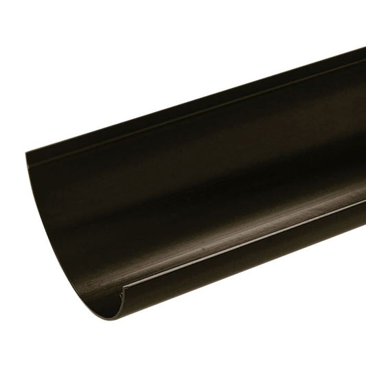 Black Commercial Gutter - 170mm x Length 4m