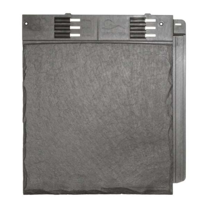 Slate Grey Envirotile Plastic Lightweight Roof Slate Tile - Length 365mm x Width 325mm