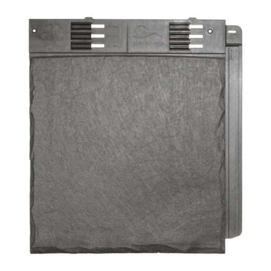 Slate Grey Envirotile Plastic Lightweight Roof Slate Tile - Length 365mm x Width 325mm