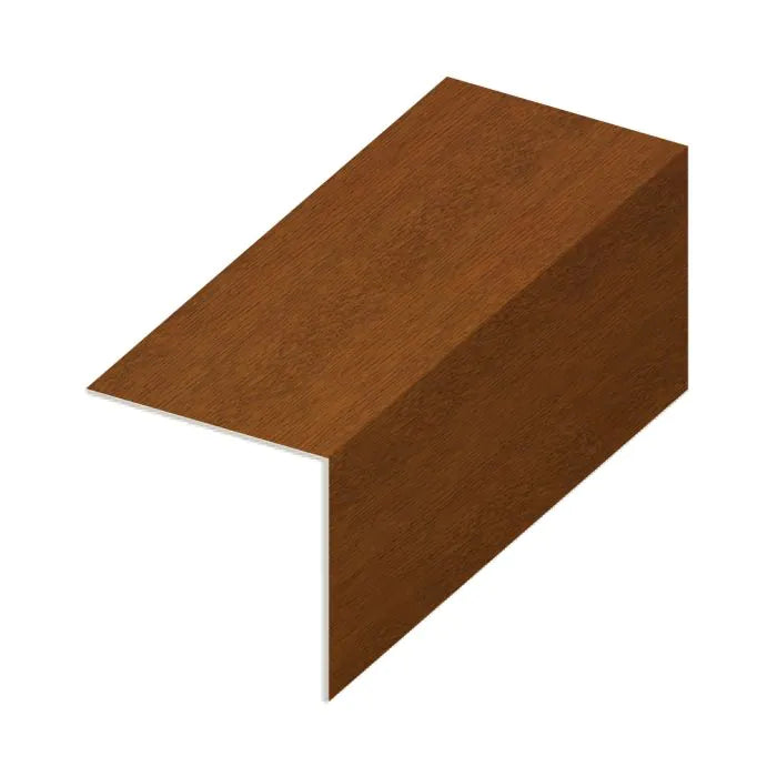 UPVC Rigid Angle Trim - Rosewood, 5m x 40mm x 40mm