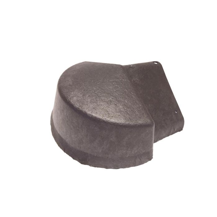 Brown Envirotile Slate Ridge to Apex Cover - Length 252mm x Width 292mm