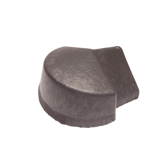 Brown Envirotile Slate Ridge to Apex Cover - Length 252mm x Width 292mm