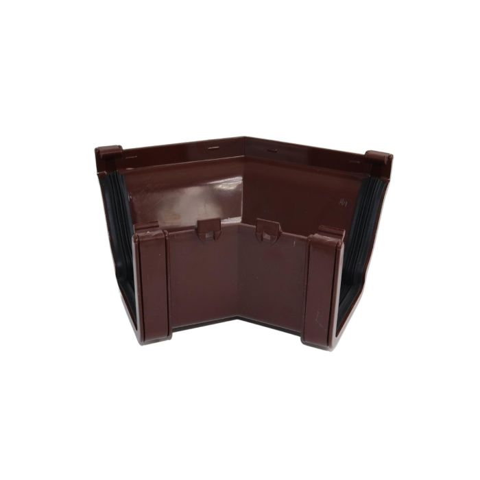 Brown Ogee Guttering 135° External Angle - 135mm