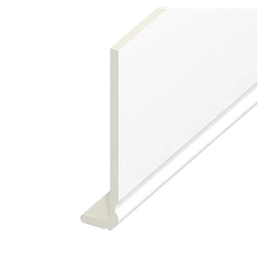 UPVC Fascia Capping Board – White, 5m x 300mm (Ogee)