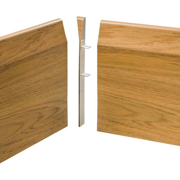 Oak Skirting Board Chamfered Internal Corners Pack of 4 - 100-150mm