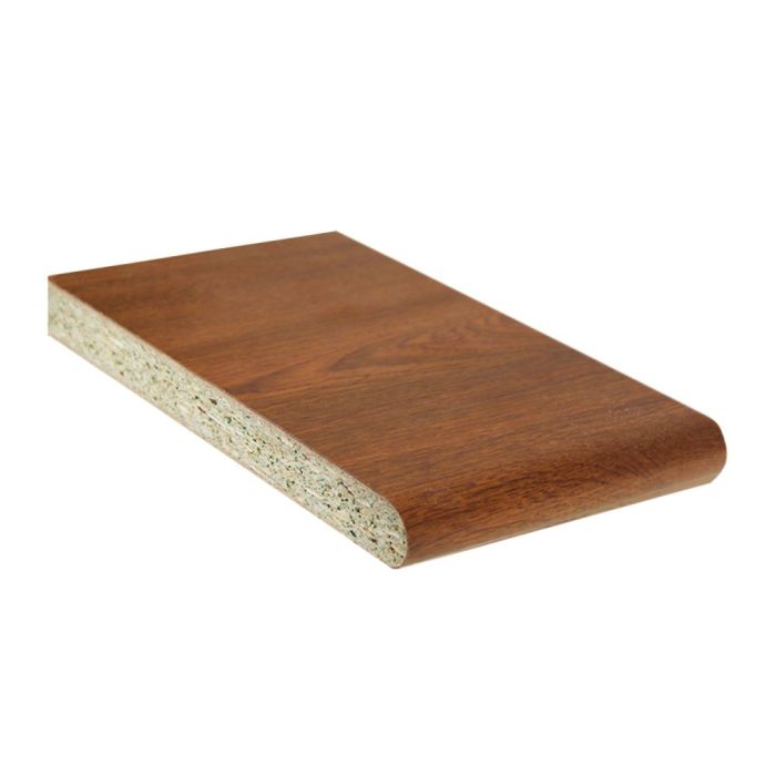 Golden Oak 23mm Thick Laminated Window Board - Length 3m x Width 600mm