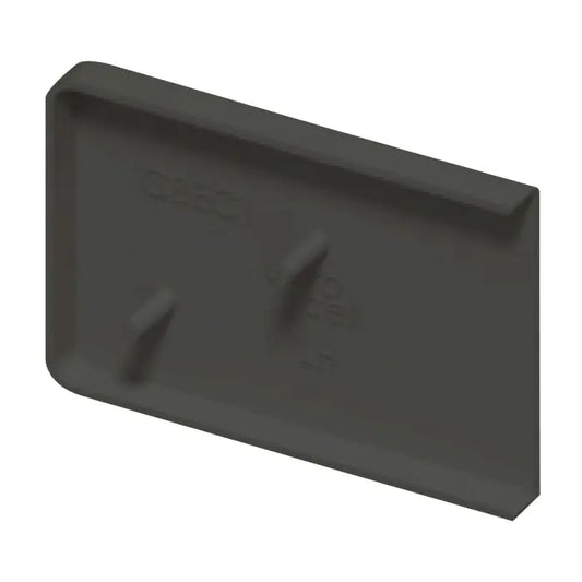 Fascia End Cap - Black