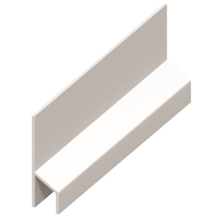 White Felt Edge Trim - Length 5m x Width 40mm