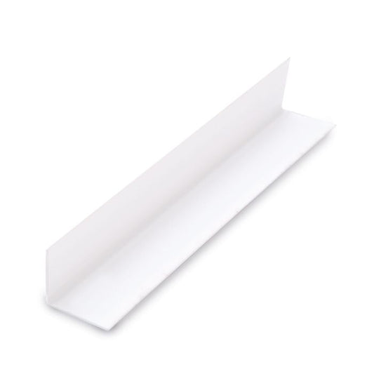 Guardian White PVC Decor Cladding 25mm Right Angle Trim - 2.7m